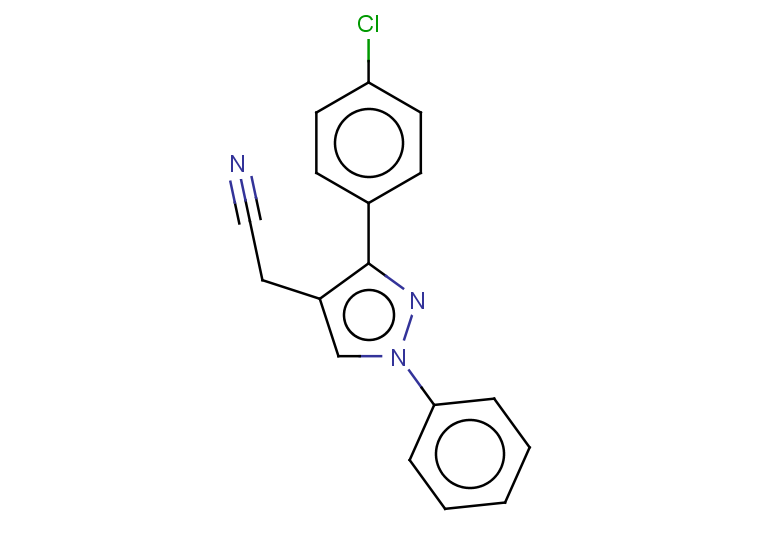 2-[3-(4-chlorophenyl)-1-phenyl-1H-pyrazol-4-yl]acetonitrile