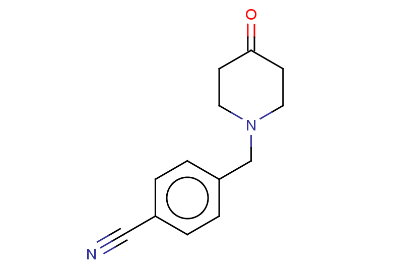 4-[(4-oxopiperidin-1-yl)methyl]benzonitrile