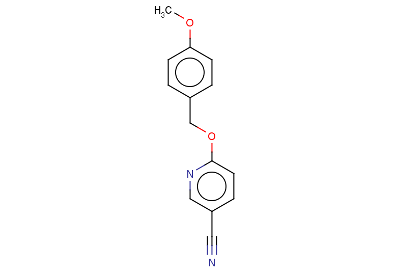 6-[(4-methoxyphenyl)methoxy]pyridine-3-carbonitrile