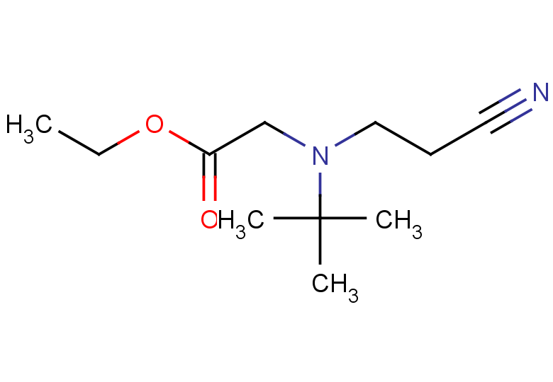 ethyl 2-[tert-butyl(2-cyanoethyl)amino]acetate