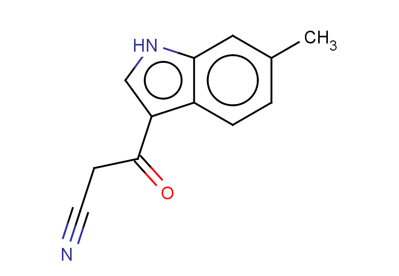 3-(6-methyl-1H-indol-3-yl)-3-oxopropanenitrile