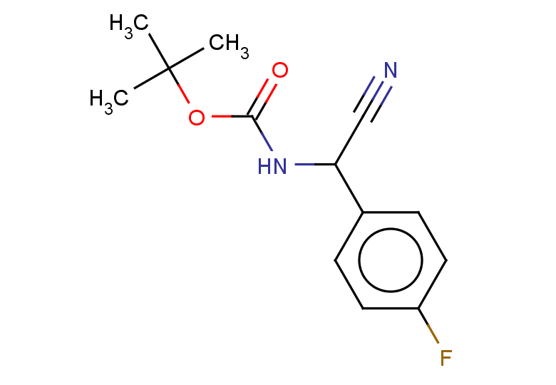 tert-butyl N-[cyano(4-fluorophenyl)methyl]carbamate