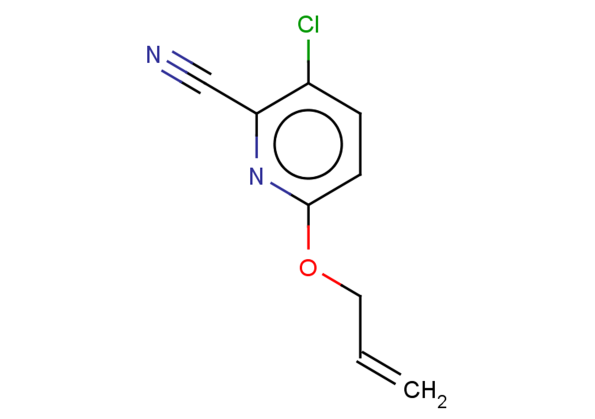 3-chloro-6-(prop-2-en-1-yloxy)pyridine-2-carbonitrile