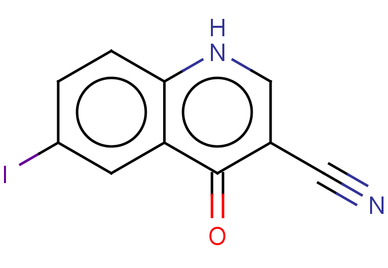 6-iodo-4-oxo-1,4-dihydroquinoline-3-carbonitrile