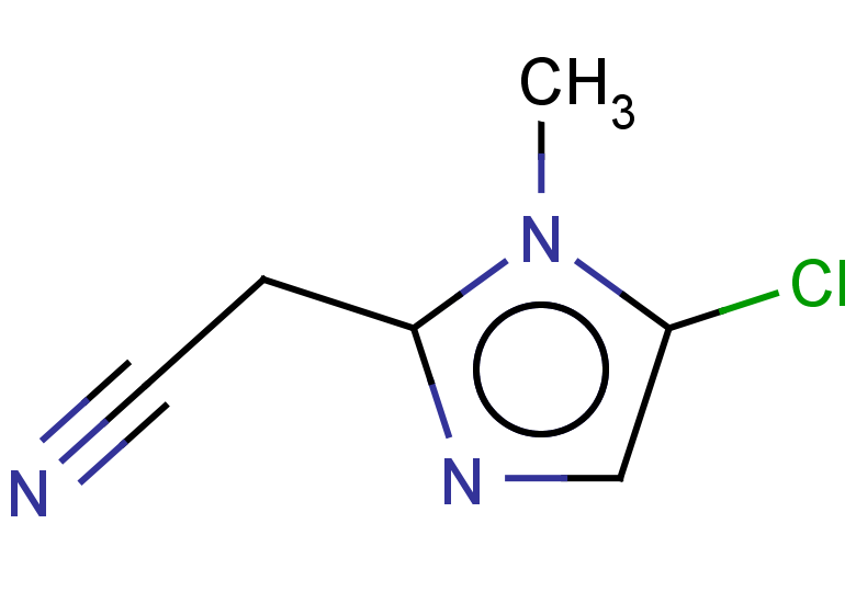 2-(5-chloro-1-methyl-1H-imidazol-2-yl)acetonitrile