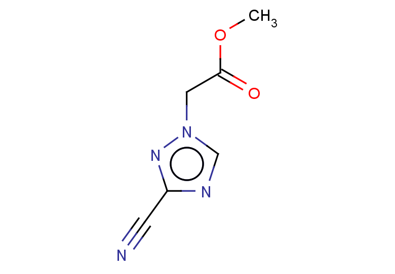 methyl 2-(3-cyano-1H-1,2,4-triazol-1-yl)acetate