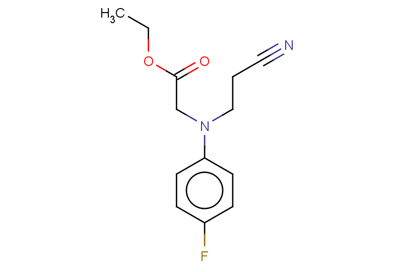 ethyl 2-[(2-cyanoethyl)(4-fluorophenyl)amino]acetate