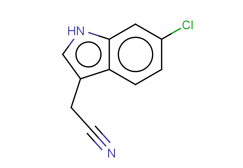 2-(6-chloro-1H-indol-3-yl)acetonitrile