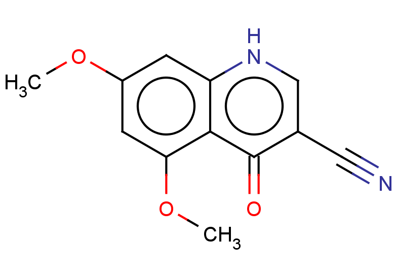 5,7-dimethoxy-4-oxo-1,4-dihydroquinoline-3-carbonitrile