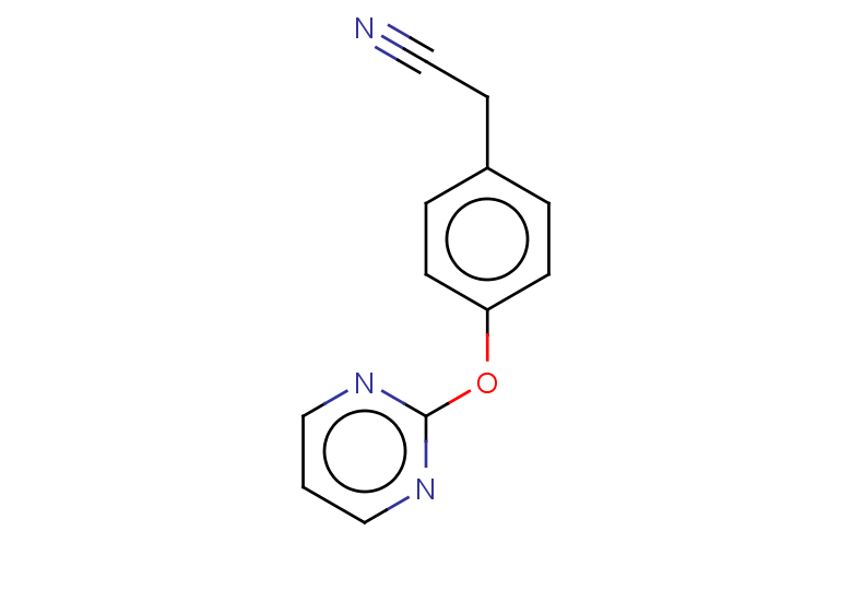 2-[4-(pyrimidin-2-yloxy)phenyl]acetonitrile