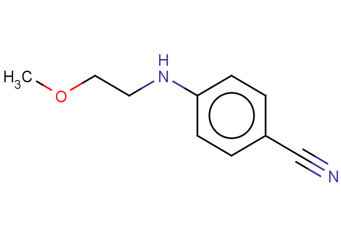 4-[(2-methoxyethyl)amino]benzonitrile