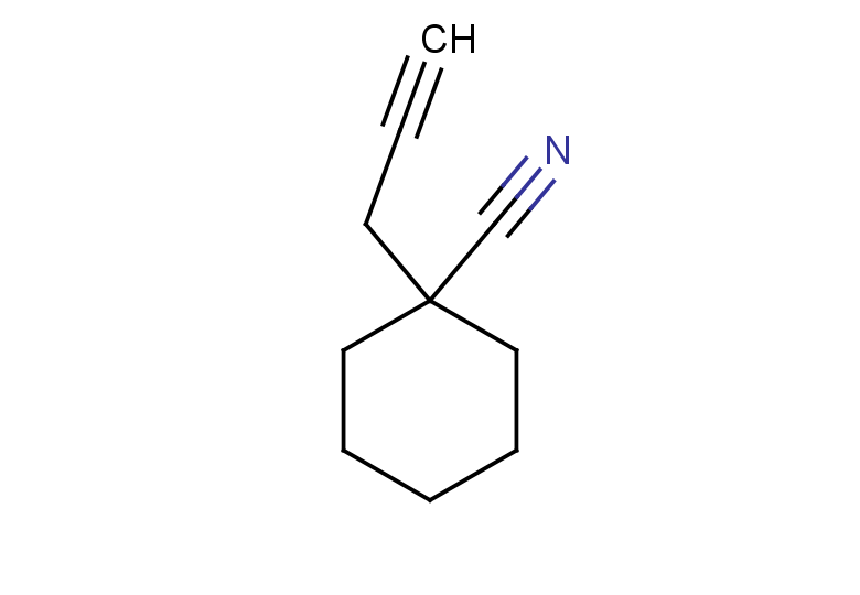 1-(prop-2-yn-1-yl)cyclohexane-1-carbonitrile