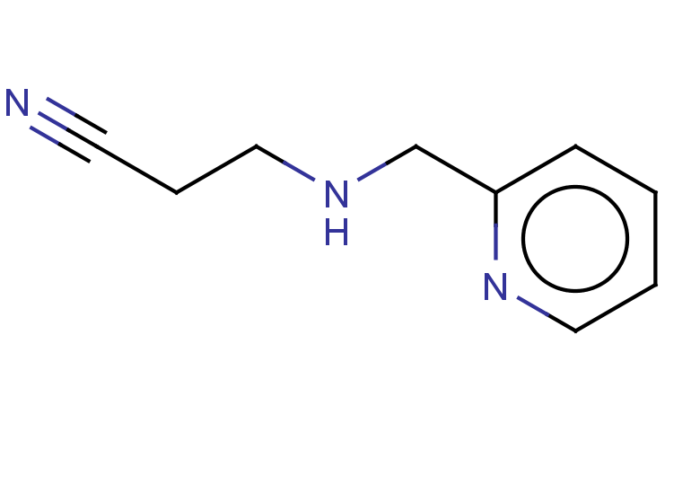 3-{[(pyridin-2-yl)methyl]amino}propanenitrile