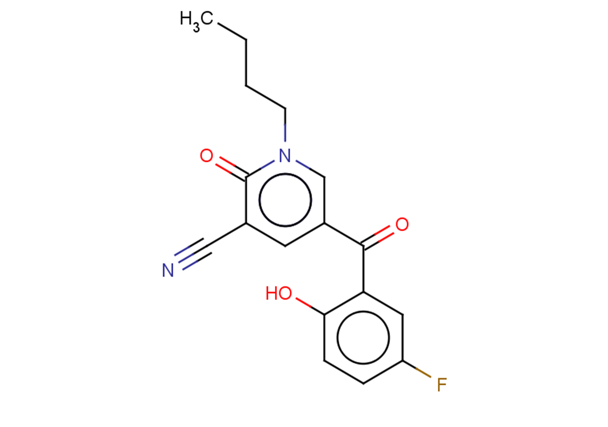 1-butyl-5-(5-fluoro-2-hydroxybenzoyl)-2-oxo-1,2-dihydropyridine-3-carbonitrile