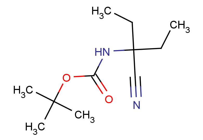 tert-butyl N-(1-cyano-1-ethylpropyl)carbamate