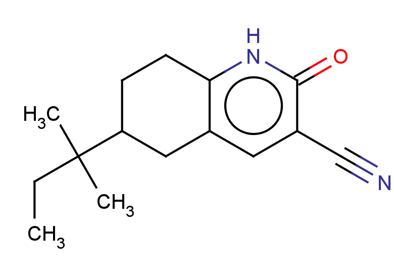 6-(2-methylbutan-2-yl)-2-oxo-1,2,5,6,7,8-hexahydroquinoline-3-carbonitrile