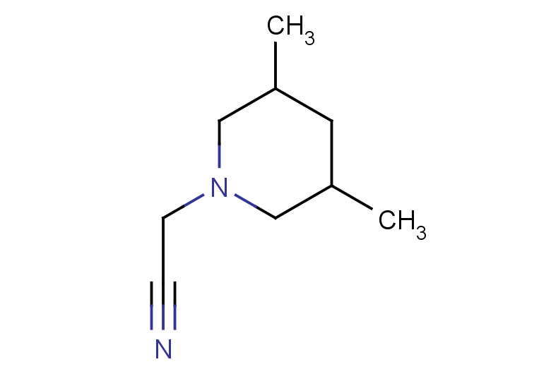 2-(3,5-dimethylpiperidin-1-yl)acetonitrile
