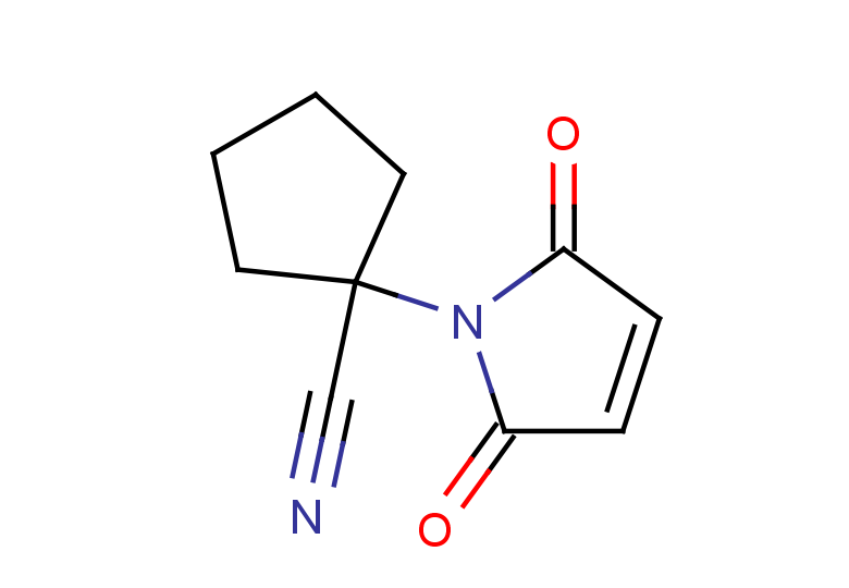 1-(2,5-dioxo-2,5-dihydro-1H-pyrrol-1-yl)cyclopentane-1-carbonitrile