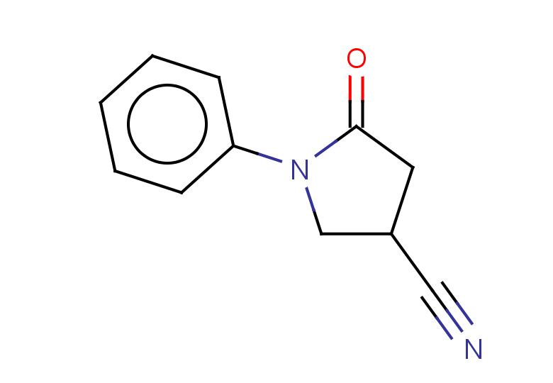 5-oxo-1-phenylpyrrolidine-3-carbonitrile