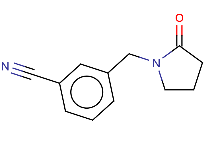 3-[(2-oxopyrrolidin-1-yl)methyl]benzonitrile