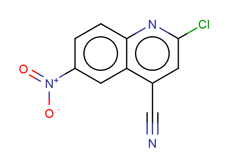 2-chloro-6-nitroquinoline-4-carbonitrile