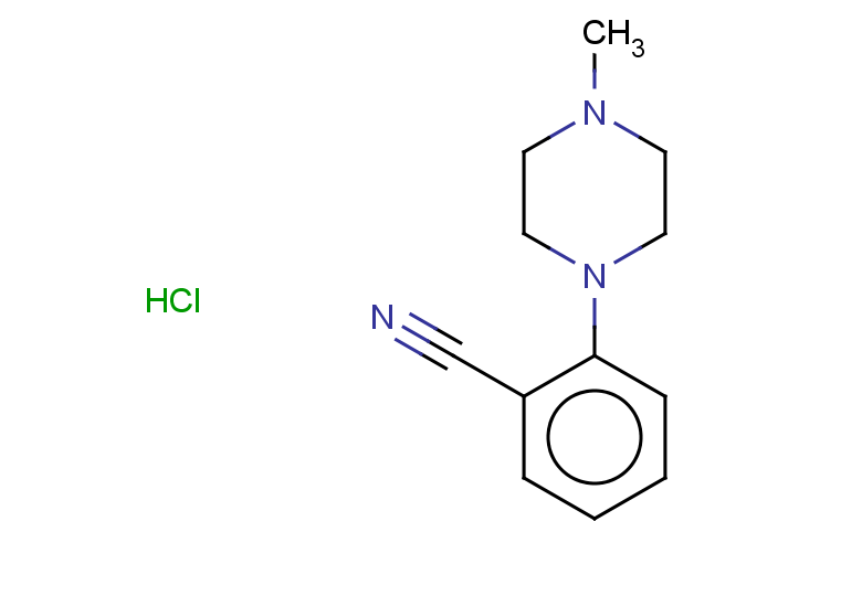 2-(4-methylpiperazin-1-yl)benzonitrile hydrochloride
