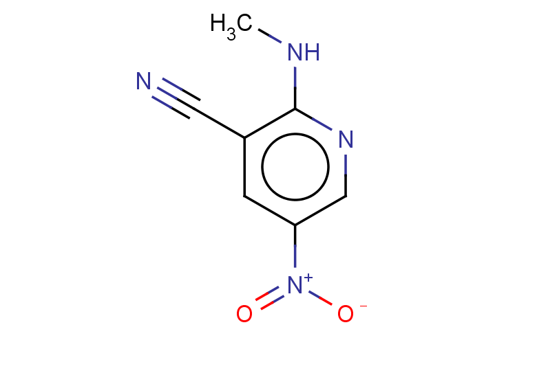 2-(methylamino)-5-nitropyridine-3-carbonitrile