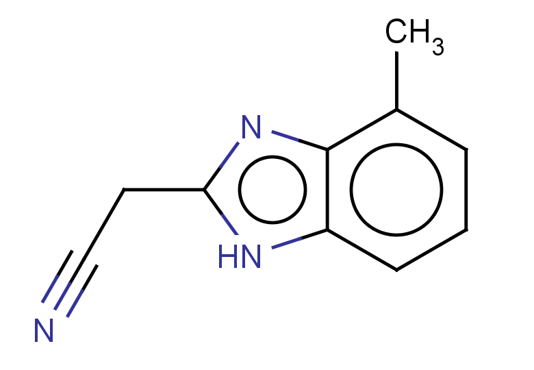 2-(4-methyl-1H-1,3-benzodiazol-2-yl)acetonitrile