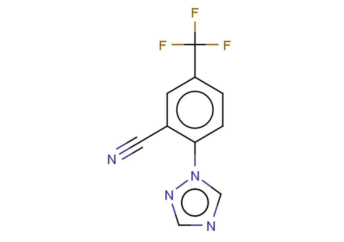 2-(1H-1,2,4-triazol-1-yl)-5-(trifluoromethyl)benzonitrile