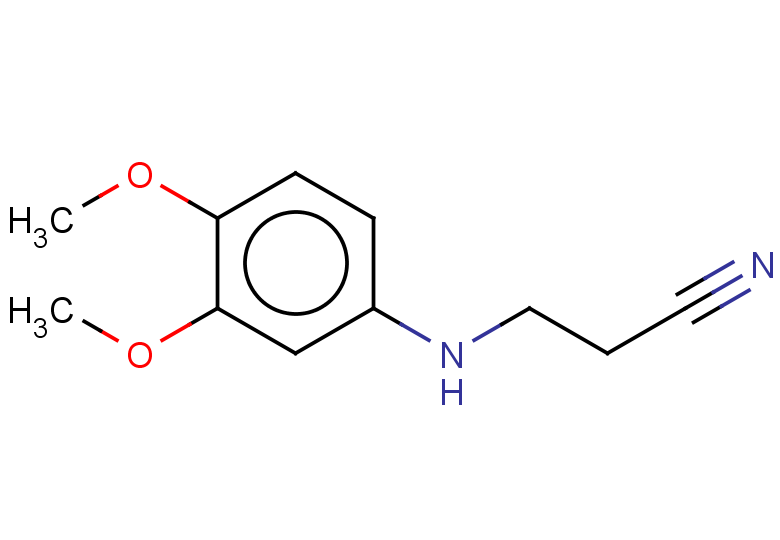 3-[(3,4-dimethoxyphenyl)amino]propanenitrile