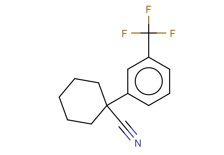 1-[3-(trifluoromethyl)phenyl]cyclohexane-1-carbonitrile