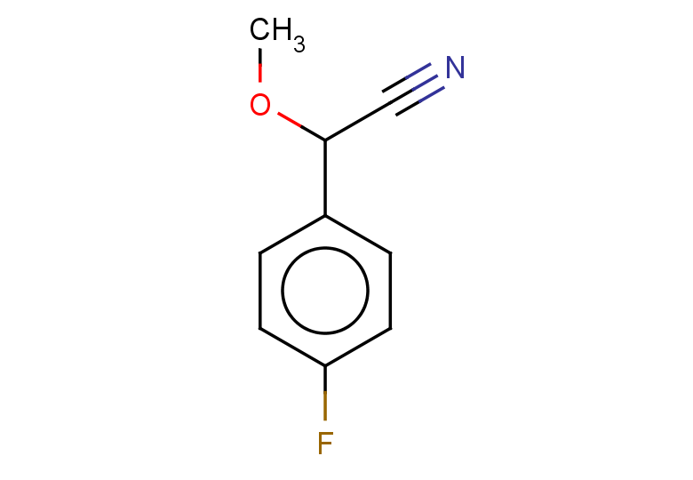 2-(4-fluorophenyl)-2-methoxyacetonitrile