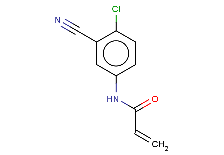 N-(4-chloro-3-cyanophenyl)prop-2-enamide