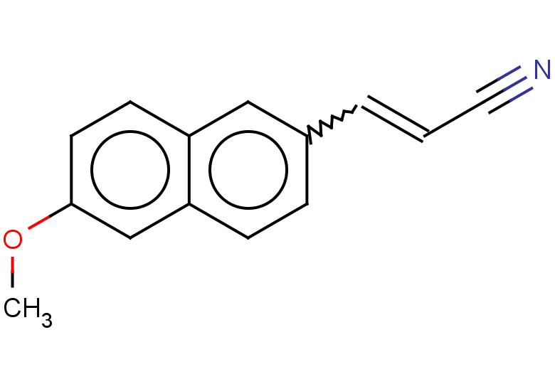 3-(6-methoxynaphthalen-2-yl)prop-2-enenitrile