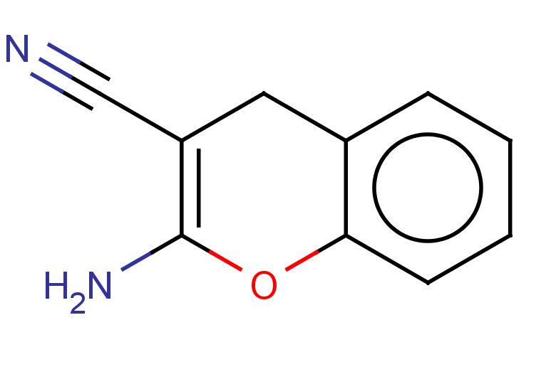 2-amino-4H-chromene-3-carbonitrile