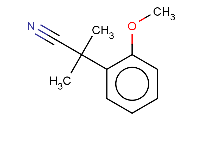 2-(2-methoxyphenyl)-2-methylpropanenitrile