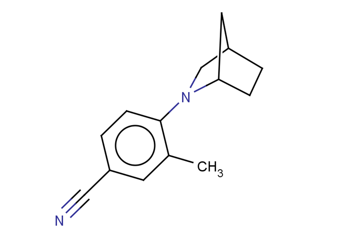 4-{2-azabicyclo[2.2.1]heptan-2-yl}-3-methylbenzonitrile