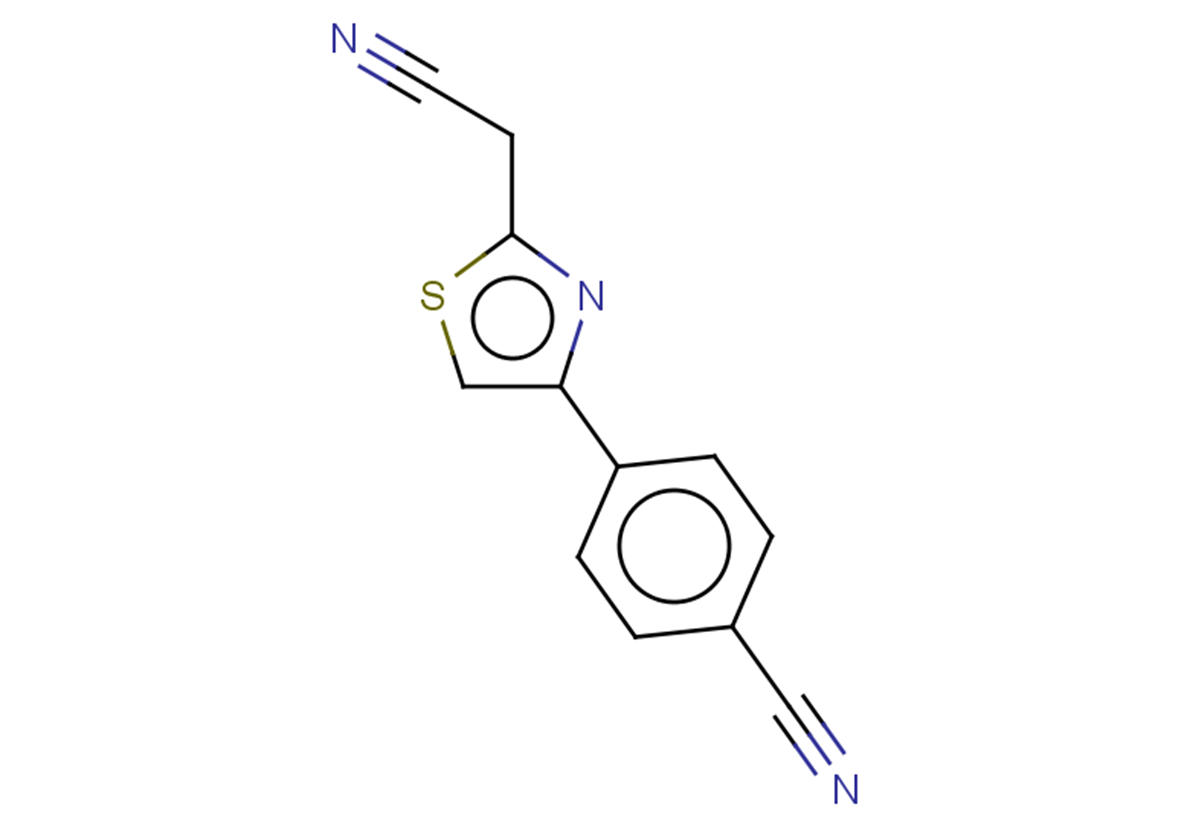 4-[2-(cyanomethyl)-1,3-thiazol-4-yl]benzonitrile