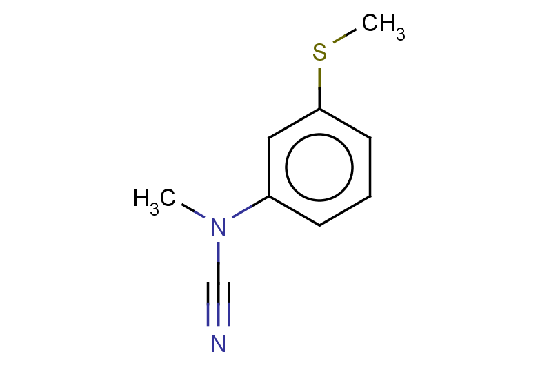 N-cyano-N-methyl-3-(methylsulfanyl)aniline