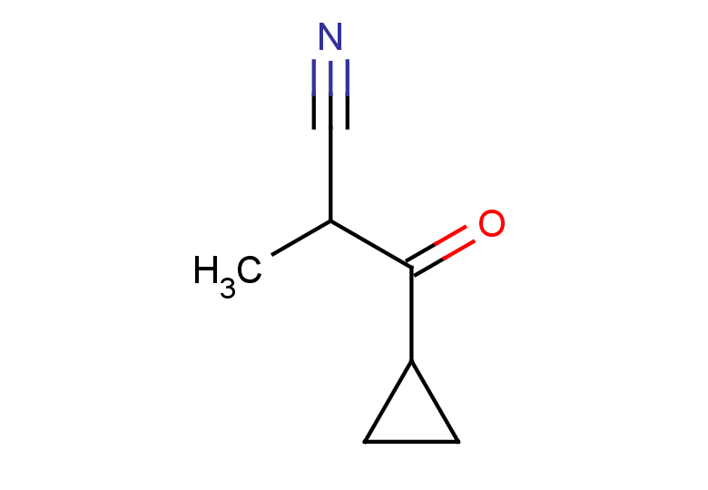 3-cyclopropyl-2-methyl-3-oxopropanenitrile