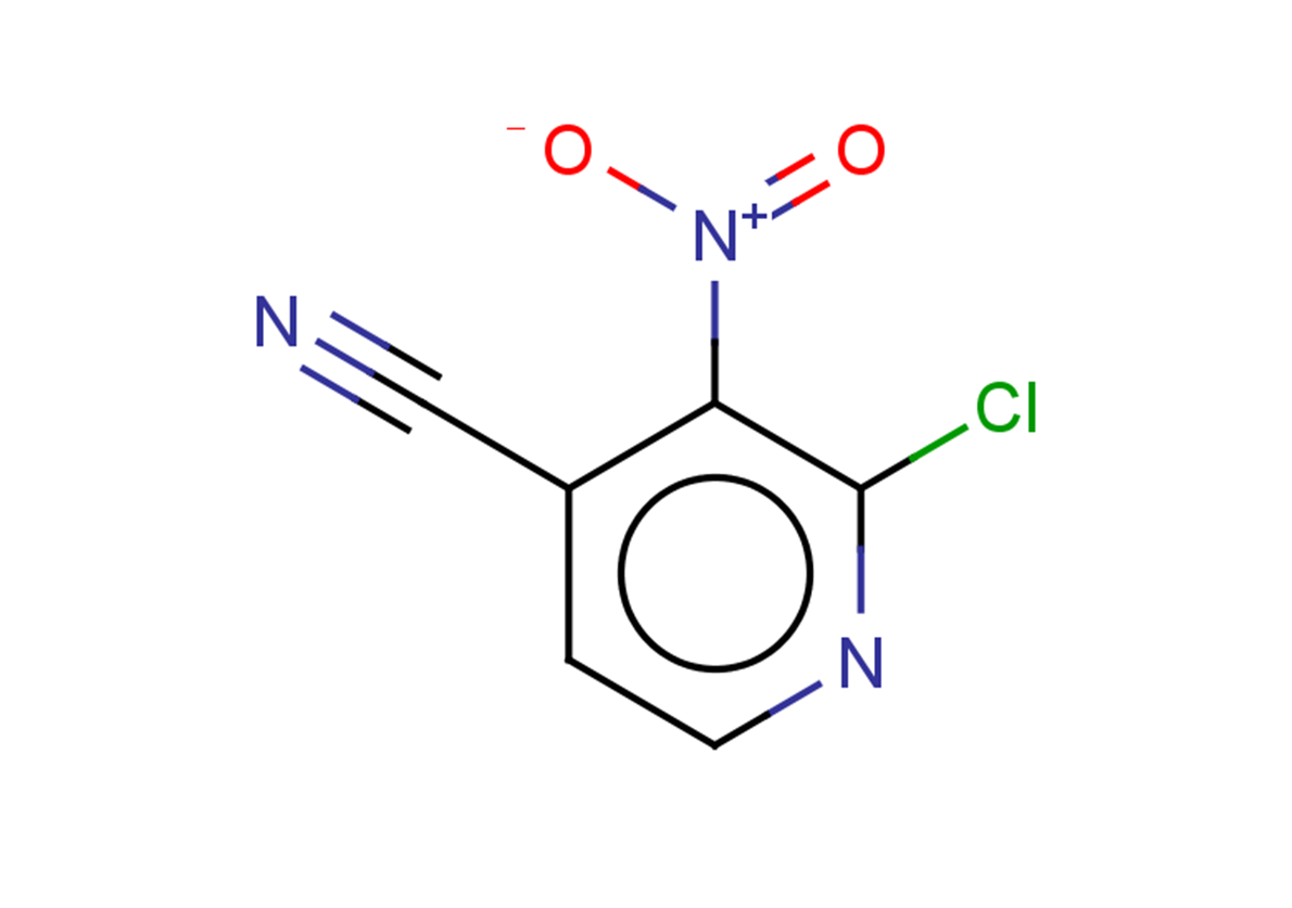 2-chloro-3-nitropyridine-4-carbonitrile