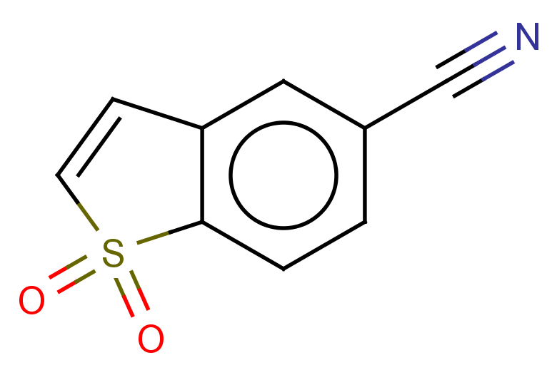 1,1-dioxo-1lambda6-benzothiophene-5-carbonitrile