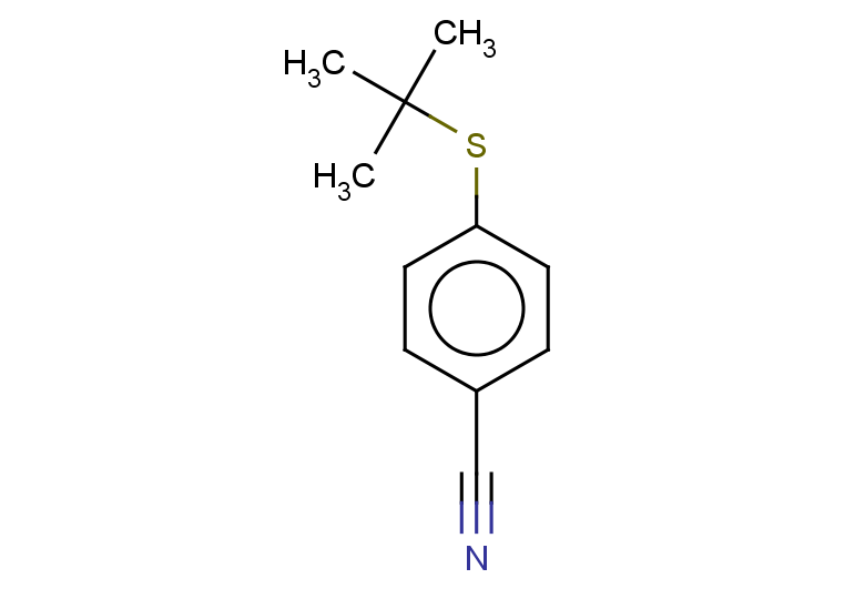 4-(tert-butylsulfanyl)benzonitrile