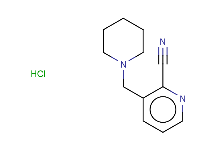 3-[(piperidin-1-yl)methyl]pyridine-2-carbonitrile hydrochloride