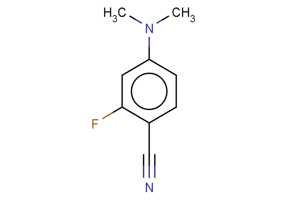 4-(dimethylamino)-2-fluorobenzonitrile