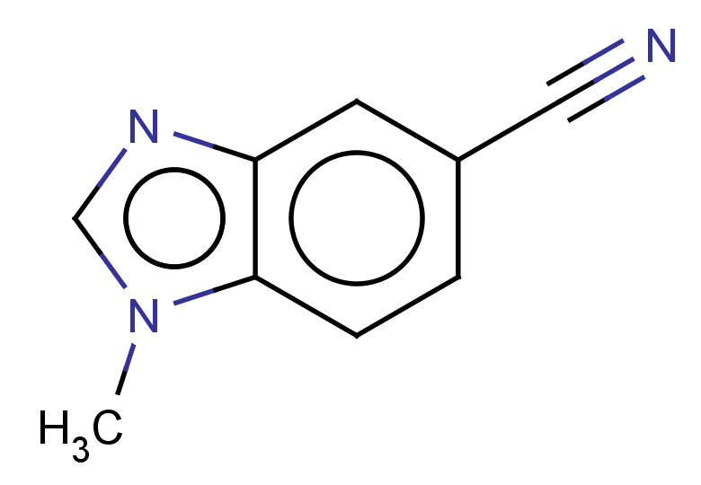 1-methyl-1H-1,3-benzodiazole-5-carbonitrile