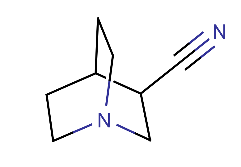 1-azabicyclo[2.2.2]octane-3-carbonitrile