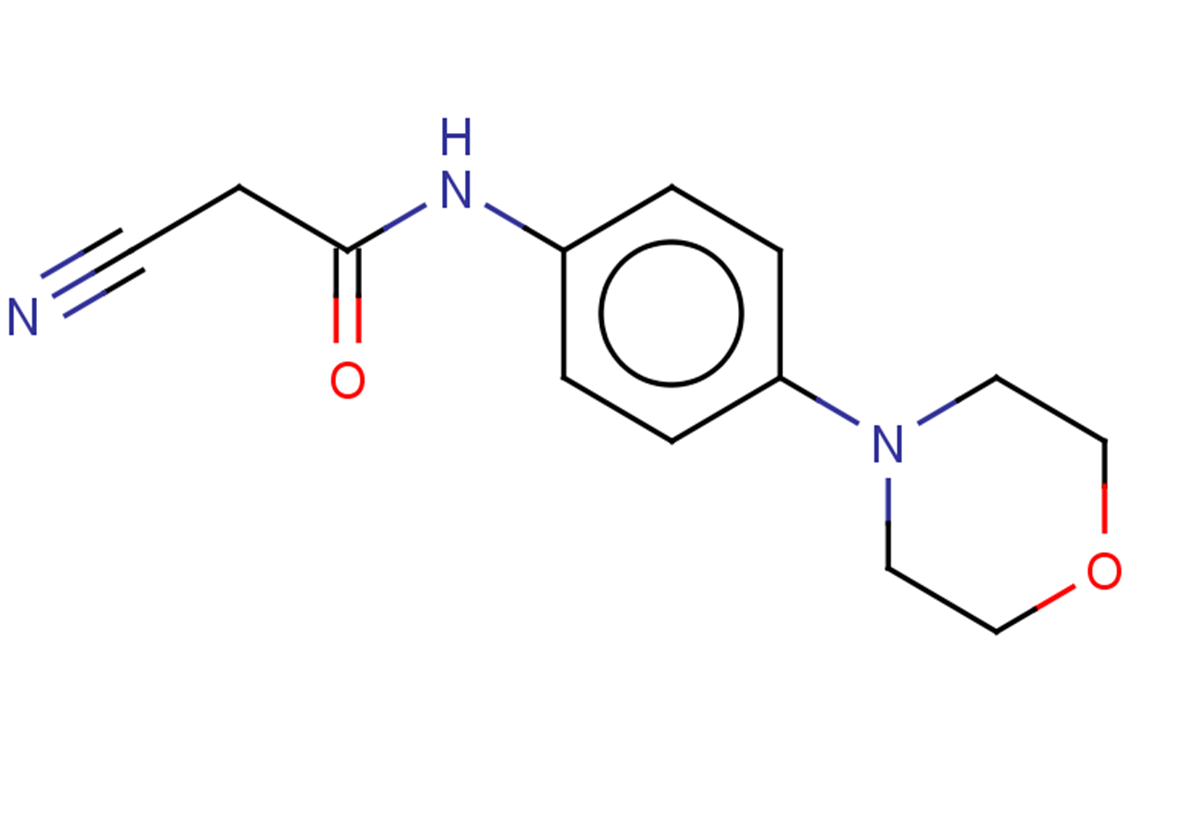 2-cyano-N-[4-(morpholin-4-yl)phenyl]acetamide