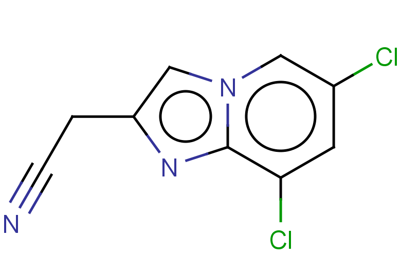 2-{6,8-dichloroimidazo[1,2-a]pyridin-2-yl}acetonitrile