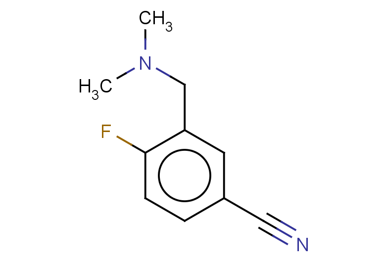 3-[(dimethylamino)methyl]-4-fluorobenzonitrile